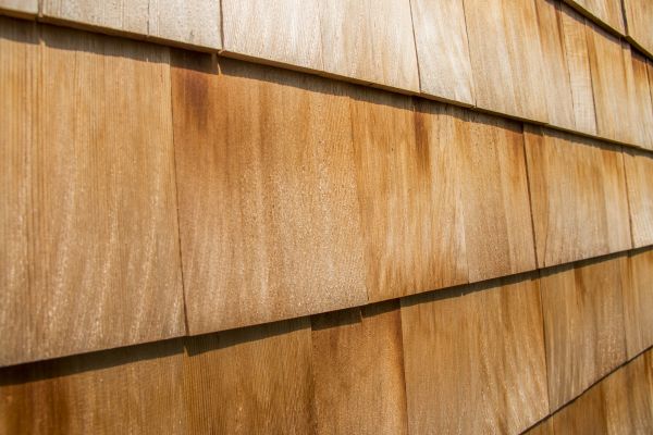 Cedar Wood Siding Installation in Garland