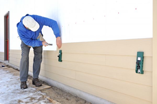 Cement Cladding Installation in Garland