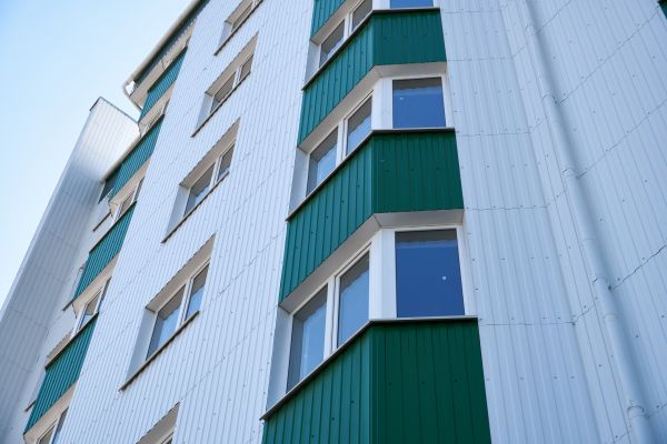 Corrugated Metal Siding Repair in Garland