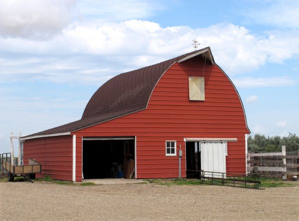 Metal Barn Siding Installation in Garland
